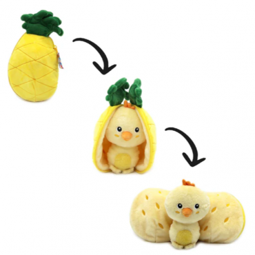 PELUCHE FLIPETZ ANANAS/POUSSIN