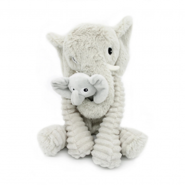 PELUCHE PTIPOTOS ELEPHANT GRIS