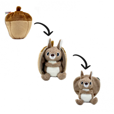 PELUCHE FLIPETZ GLANC/ECUREUIL